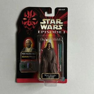 Star Wars Naboo Mace Windu CommTech Episode 1 1999